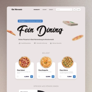 Design exploration for an online delivery service interface